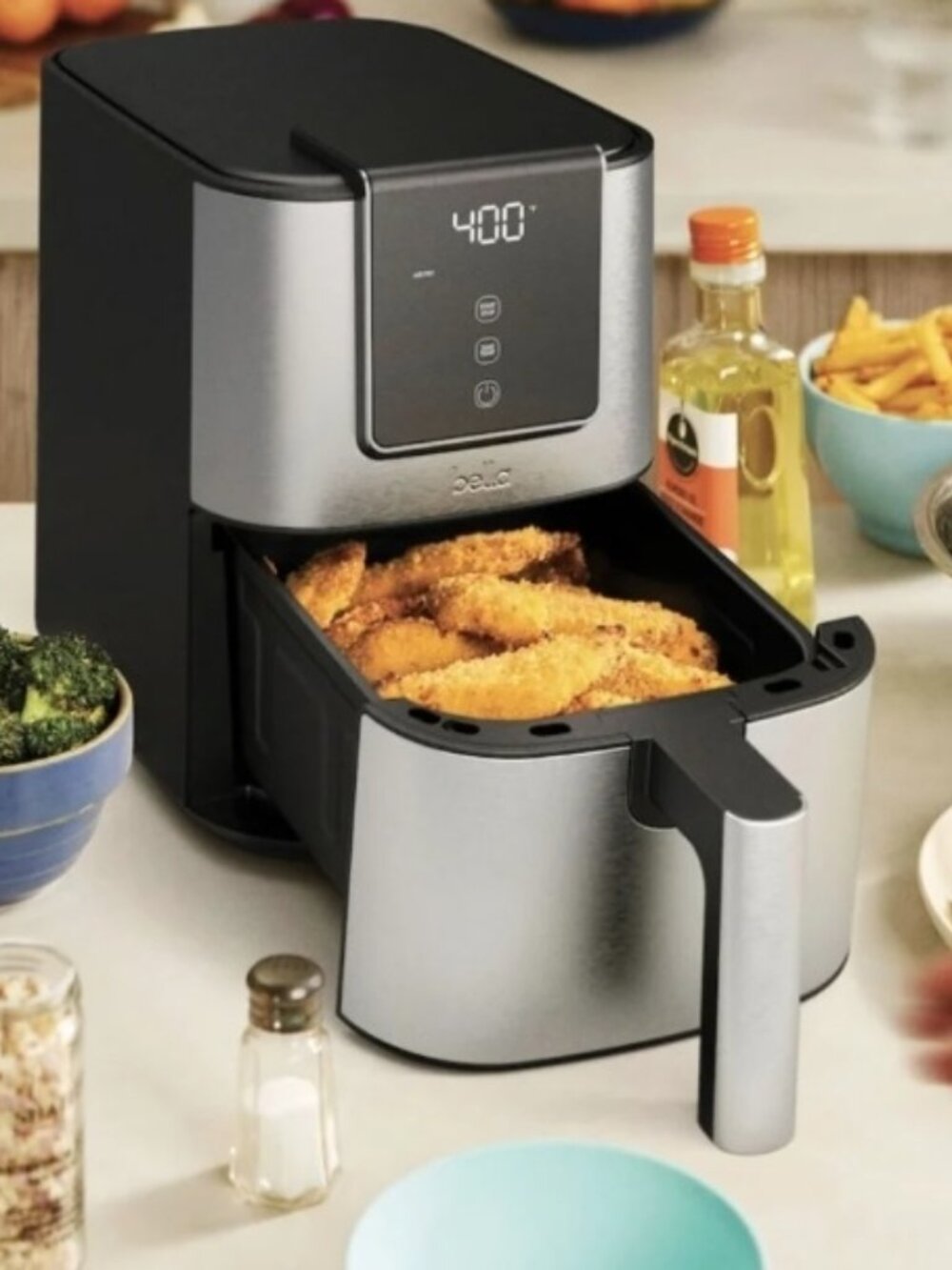 New in Box Bella Pro Series 4.2 qt air Fryerair Fryer,Roast,Broil,Bake,Rheat ++